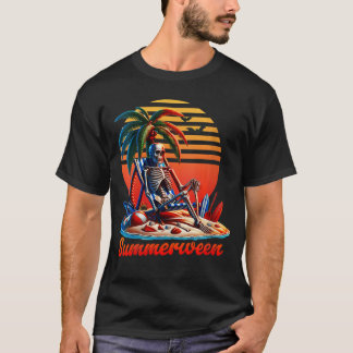 ウィメンズ サマーウィン スケルトン サマー ハロウィン アパレル Tシャツ