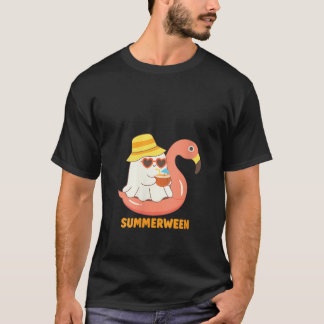 ウィメンズ サマーウィーン バケットハット 幽霊 ピニャコラーダを飲む C Tシャツ