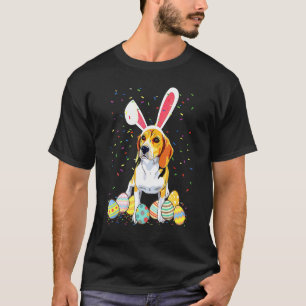 ウィメンズ ドッグ マム プレゼンツ カートゥン うさぎ ダックスフンド エッグ Tシャツ