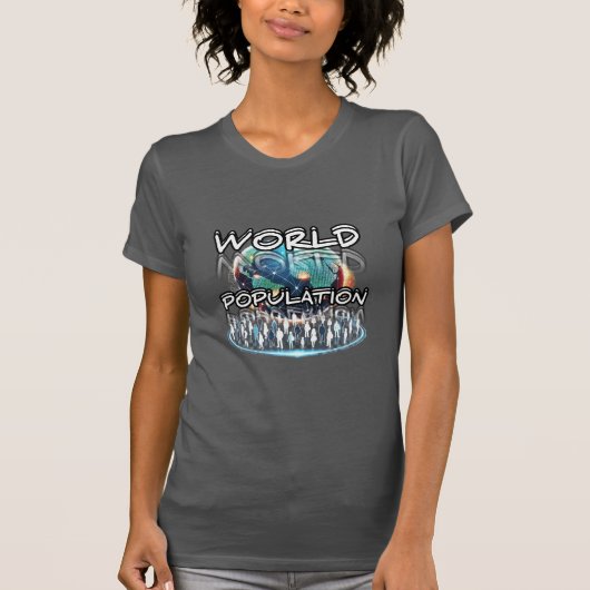 ウィメンズ ベラキャンバス スリムフィット Tシャツ (正面)