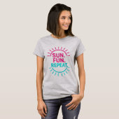 ウィメンズ ベーシックTシャツ Tシャツ (正面フル)