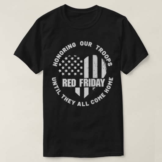 ウィメンズ(両面プリント)衣服レッド Tシャツ (デザイン正面)