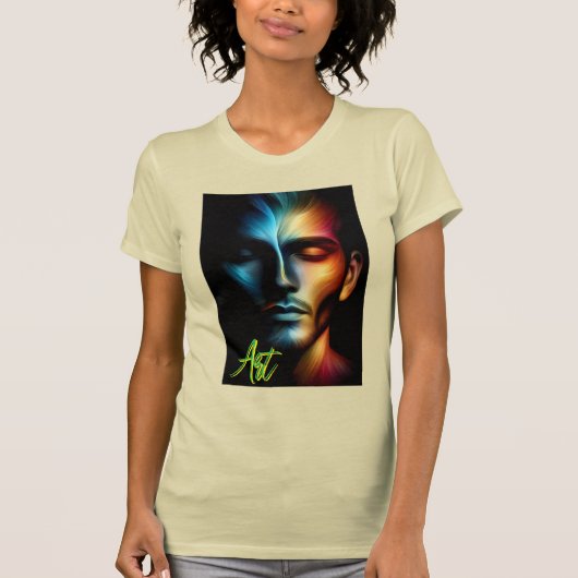 ウィメンズ Bella+Canvas スリムフィット Tシャツ (正面)