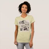 ウィメンズ Bella+Canvas スリムフィット Tシャツ (正面フル)