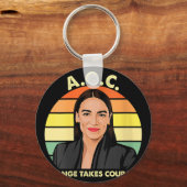 ウィメンズAocアレクサンドリアオカシオ – コルテス初の女性P キーホルダー (正面)
