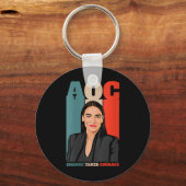 ウィメンズAocアレクサンドリアオカシオ – コルテス初の女性P キーホルダー (正面)