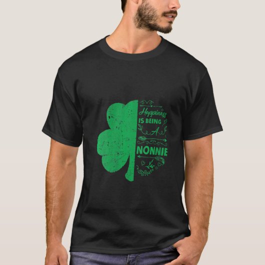 ウィメンズSt patricks dayノニーシャツハピネスB Tシャツ (正面)