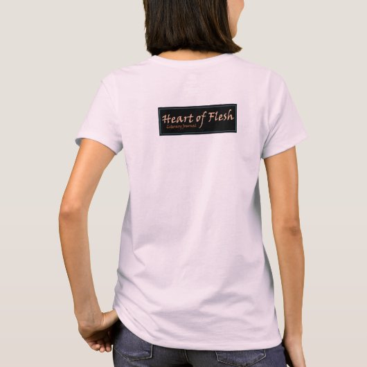 ウィメンズTシャツ – エバとヘビクラシック Tシャツ (裏面)