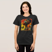 ウィメンズTシャツ トライブレンドTシャツ (正面全面)