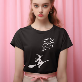 ウィメンハロウィーンデザイン Tシャツ