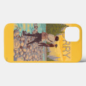 ウィメンフライフィッシング – カレー,アラスカ Case-Mate iPhoneケース (裏面 (横))