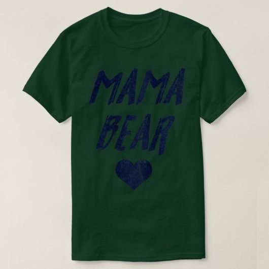 ウィメンママベア(4) Tシャツ (デザイン正面)