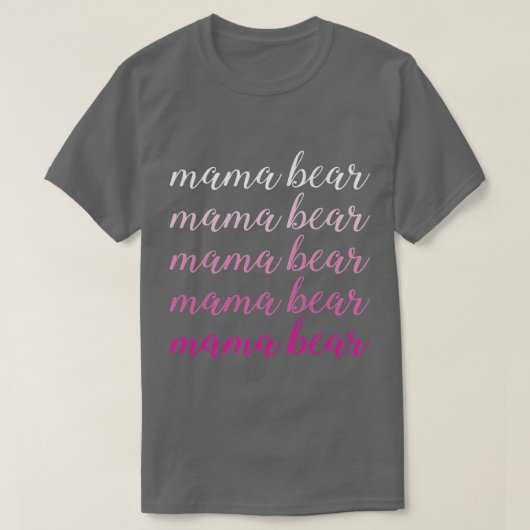 ウィメンママベア(9) Tシャツ (デザイン正面)