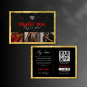 ウィメンランジェリーブティックサンキューカード サンキューカード