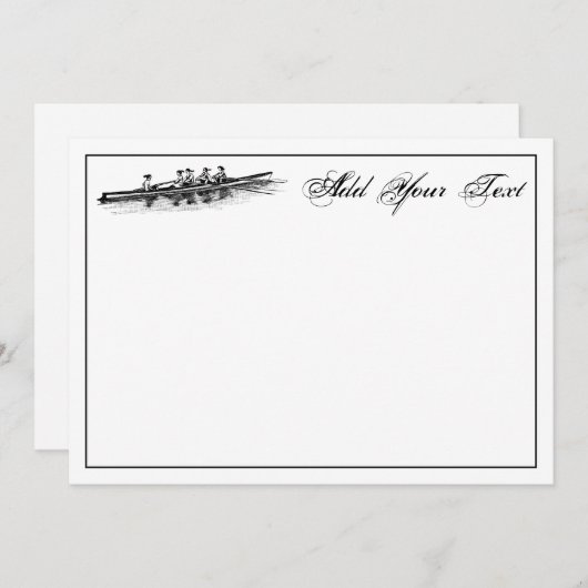 ウィメンローイングローワーズクルーズチームウォータースポーツブラック (正面/裏面)