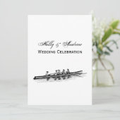 ウィメンローイングローワーズクルーズチームウォータースポーツブラック 招待状 (スタンド正面)