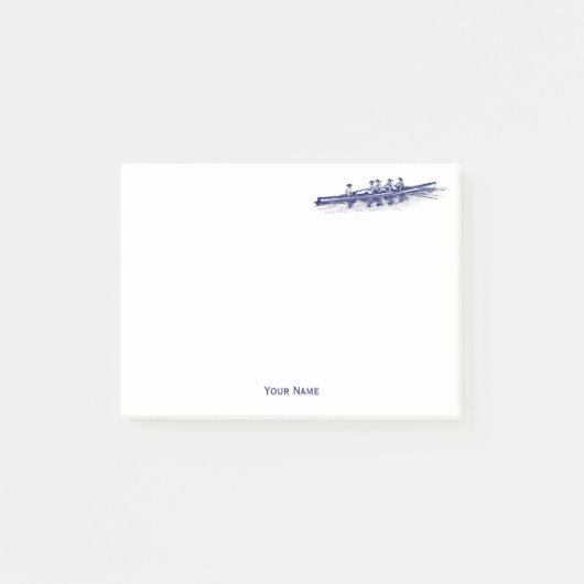 ウィメンローイングローワーズクルーズチームウォータースポーツブルー ポストイット (正面)