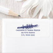 ウィメンローイングローワーズクルーズチームウォータースポーツブルー ラベル (インサイチュ)