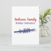 ウィメンローイングローワーズクルーズチームウォータースポーツブルー 招待状 (スタンド正面)