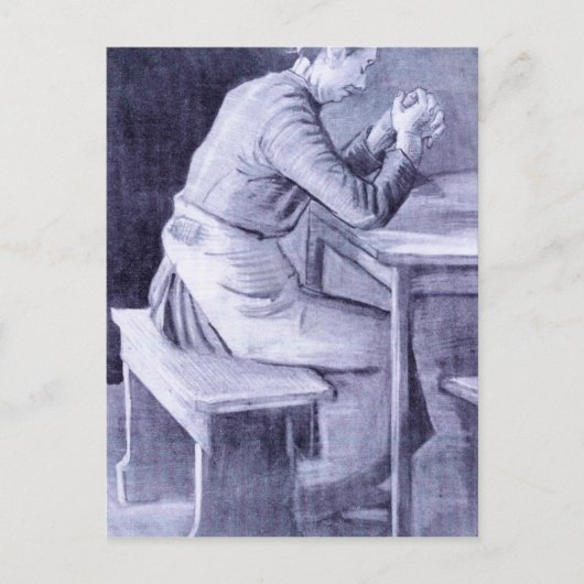 ウィメン祈ズバイビンセント・ファン・ゴッホ ポストカード (正面)