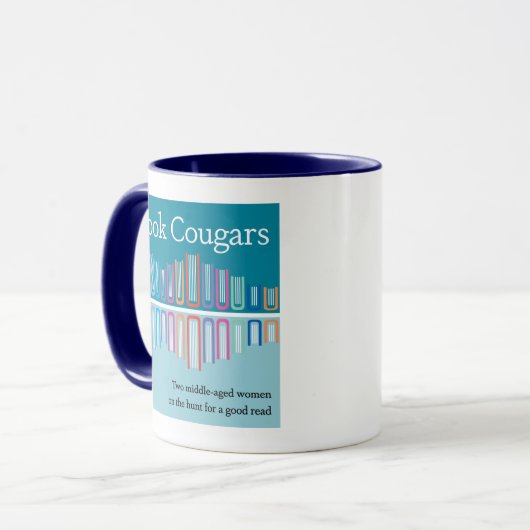 ウィラキャサー引用文マグスクエアブッククーガーズロゴ マグカップ (正面左)