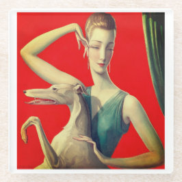 ウィラディスローテオドーレバンダ ガラスコースター