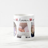 ウィラブユーパパ|父の日の写真 コーヒーマグカップ (中央)