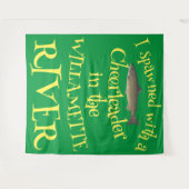 ウィラメットのチアリーダーとスポーン タペストリー (正面(横))