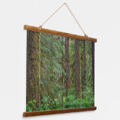 ウィラメット国有林 |オレゴン 吊り下げ型タペストリー (傾斜あり)