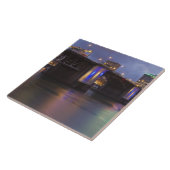 ウィラメット川を渡るモリソン橋 タイル (側面)