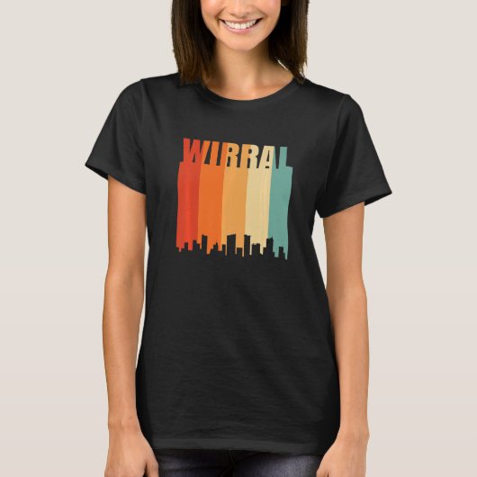 ウィラル素晴らしイギリスイングランド Tシャツ (正面)