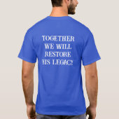 ウィラレッドTシャツ Tシャツ (裏面)