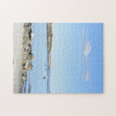 ウィラードビーチサウスポートランドMEメインボーツウォーター ジグソーパズル (横)