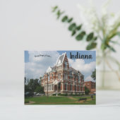 ウィラード図書館エバンズヴィルインディアナ ポストカード (スタンド正面)