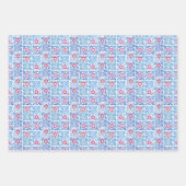 ウィリアエレガントムモリススタイルヴィンテージフローラ ラッピングペーパーシート (正面3)