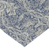 ウィリアエレガントムモリスフローラブルーホワイトパターン テーブルクロス (アングル)