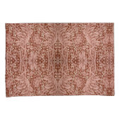 ウィリアエレガントムモリスフローラブルーホワイトパターン 枕カバー (正面右)