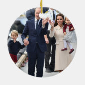 ウィリアムおよびキャサリン王子 セラミックオーナメント (裏面)