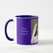 ウィリアムおよびKateの王室のな結婚の記念品のマグ マグカップ (左)