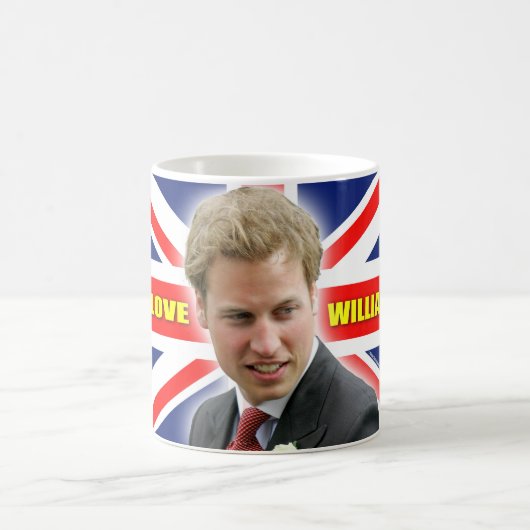 ウィリアムが大好き コーヒーマグカップ (中央)