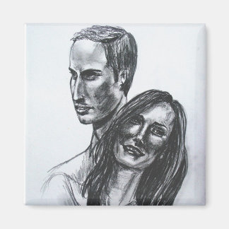 ウィリアムとケイト結婚ズ マグネット