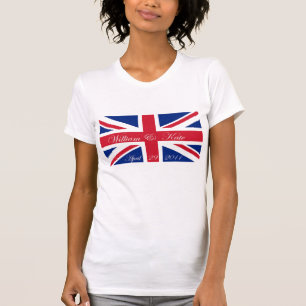 ウィリアムとケイト Tシャツ