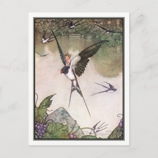 ウィリアムのヒースロビンソンによるTommelise ポストカード (正面)