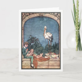 ウィリアムのヒースロビンソン-こうのとり 案内状