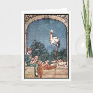 ウィリアムのヒースロビンソン-こうのとり 案内状