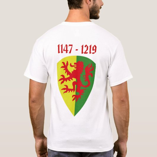 ウィリアムの元帥の寿命のワイシャツ Tシャツ (裏面)