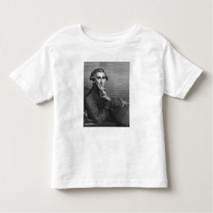 ウィリアムアンガス著刻まれるトマス・ペイン1791年 トドラーTシャツ