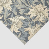 ウィリアムインスパイアモリスクリームアイボリーほこりっぽい緑 薄葉紙 (詳細)