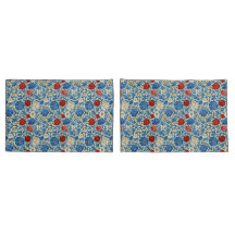 ウィリアムインスパイアモリスコーンフラワーパターン