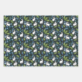 ウィリアムインスパイアモリスディアー、キツネ&ラビット ラッピングペーパーシート (正面3)